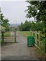 Track linking two parts of Burton Acres Lane