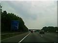 At junction 30 on the M1