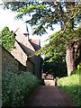 Bridleway into Hannington