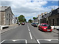 The main road running through Tayport in north-east Fife
