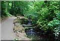 Waterfall, Peasholm Beck, Peasholm Park