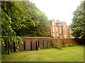 Houses on Sneinton Road from the churchyard