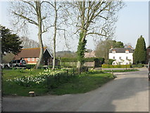 TQ3919 : View along the church road to the A275 by Nick Smith