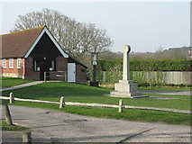 TQ3919 : Chailey war memorial and village green by Nick Smith