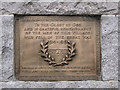 SJ8588 : Cheadle War Memorial, Manchester Road: 2 by Robin Stott