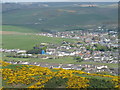 Campbeltown with creamery from Beinn Ghuilean