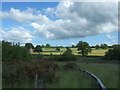 Looking south across the fields west of Westcott