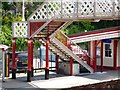 Footbridge, Redruth Station