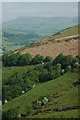 Hillside above Bont Dolgadfan