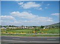 Settlement in the Killeen area viewed from the M1