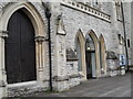 Entrance to Salisbury URC