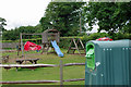 Play area and glass recycling