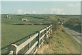 Approaching Aveton Gifford on the A379 in 1985