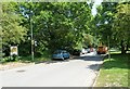 Cricket Ground Road in early June