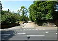 Looking from Summer Hill into Oakleigh Park Avenue