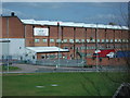 The Jaguar factory seen from Fort Dunlop