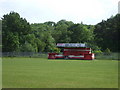 The stand at Caerau & Ely AFC