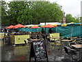 Salisbury Market Place- a wet day for al fresco (3)