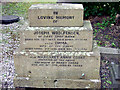 Gravestone at Christ Church, Denton