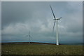 SN9197 : Wind turbines, Carno by Philip Halling