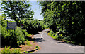 Two roads at Edenderry near Belfast