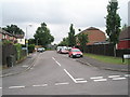 Looking from Norton Close into Windrush Gardens