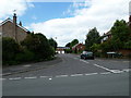 Looking from Highland Road into Highland Close