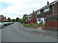 Looking down Highland Road