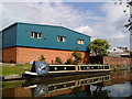 Narrowboat on the Beeston Canal