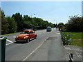 Orange "Beetle" in Blackbrook Lane