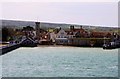 SZ3589 : Yarmouth from the IOW ferry by Steve Daniels