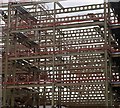 Steel structure for the new Rotherham Metropolitan Borough Council offices