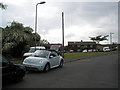 Looking towards some flats in Cunningham Road