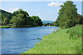 Looking upstream near Pont Corwen