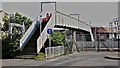 Footbridge across the railway near Helensburgh Central