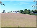 Ysbyty Bryn Beryl viewed across a meadow