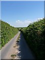 The view down the road between Oxford Cross and Bye Cross