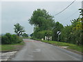 Road leaving Oakley