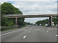 M6 motorway - farm access overbridge near Blakelow