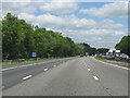 M6 motorway near Madeley