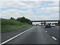 M6 motorway - Byley Lane bridge