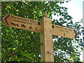 North Downs Way Sign