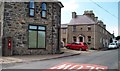 Houses on the main street at Abererch