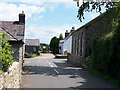 Approaching the road junction near Capel Ebenezer