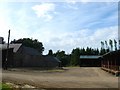 Farmyard at Georgefield near Earlston