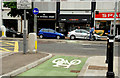 Cycle lane markings, Belfast