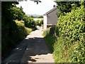 The descent from Bryn Eglwys towards the Cemetery