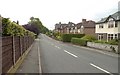 Bankhall Lane, approaching the railway bridge, Hale