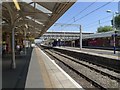 Upgraded Metro station at Altrincham, Cheshire