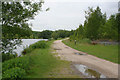 Path round Poolsbrook Lake